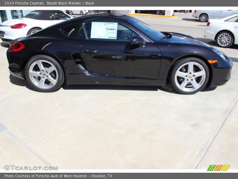  2014 Cayman  Basalt Black Metallic