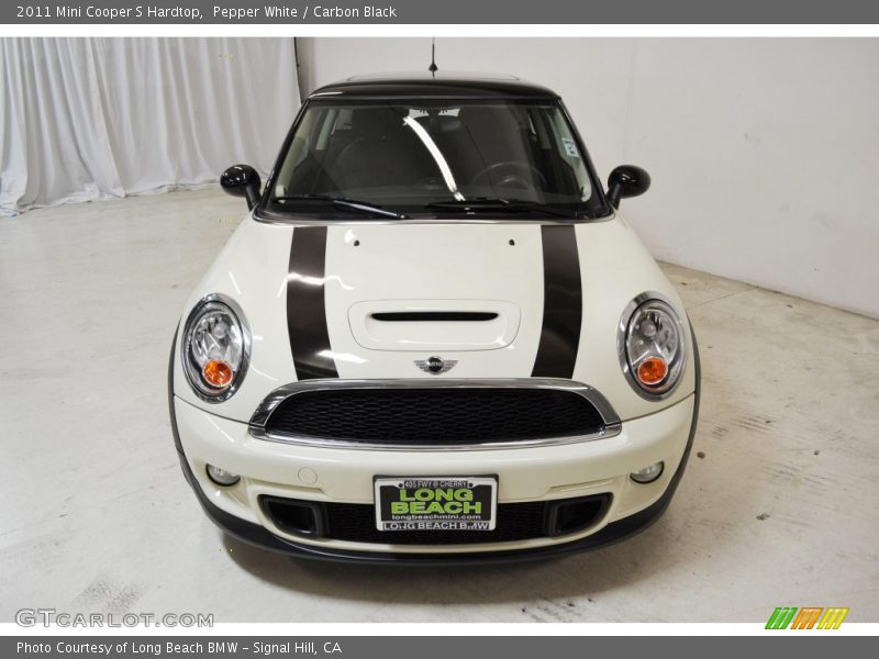 Pepper White / Carbon Black 2011 Mini Cooper S Hardtop