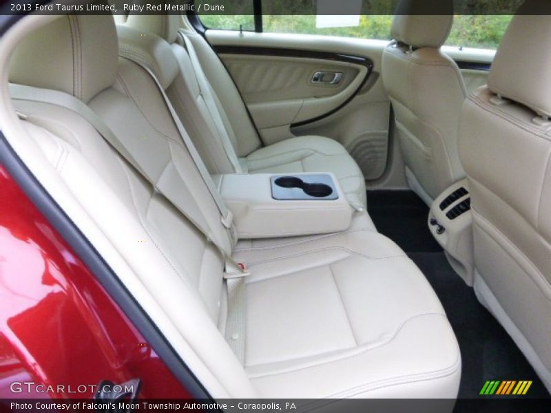 Ruby Red Metallic / Dune 2013 Ford Taurus Limited