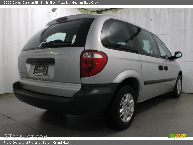 Bright Silver Metallic / Medium Slate Gray 2006 Dodge Caravan SE