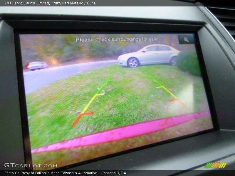 Ruby Red Metallic / Dune 2013 Ford Taurus Limited