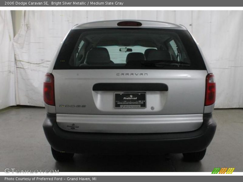 Bright Silver Metallic / Medium Slate Gray 2006 Dodge Caravan SE