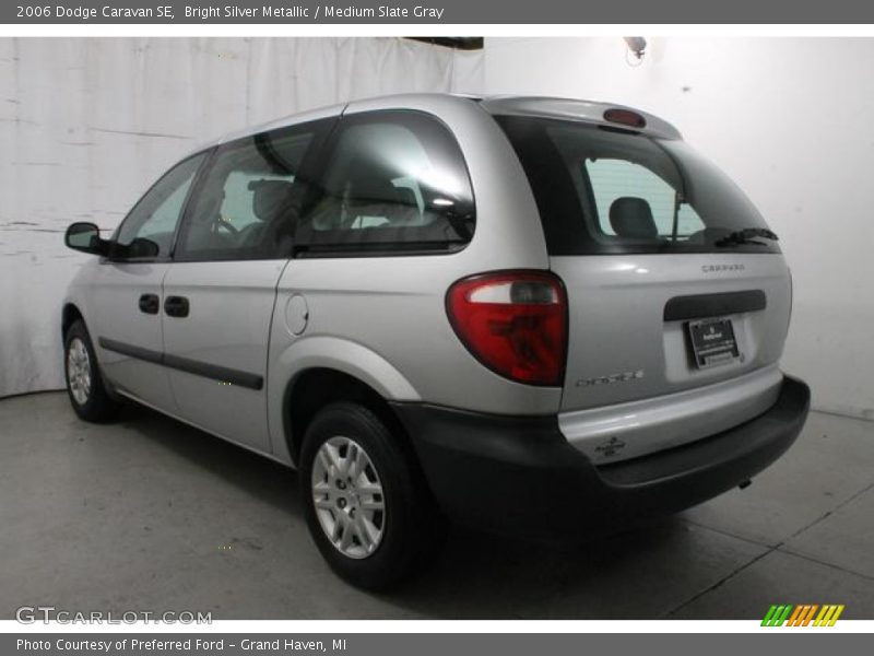 Bright Silver Metallic / Medium Slate Gray 2006 Dodge Caravan SE
