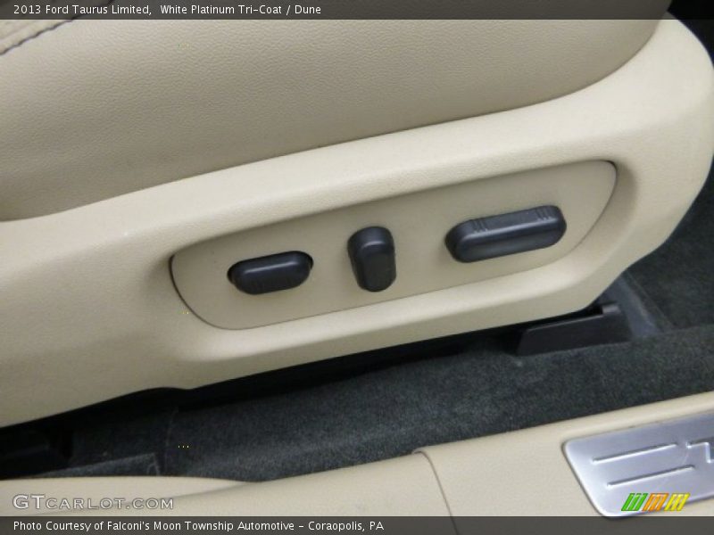 White Platinum Tri-Coat / Dune 2013 Ford Taurus Limited