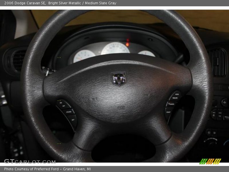 Bright Silver Metallic / Medium Slate Gray 2006 Dodge Caravan SE