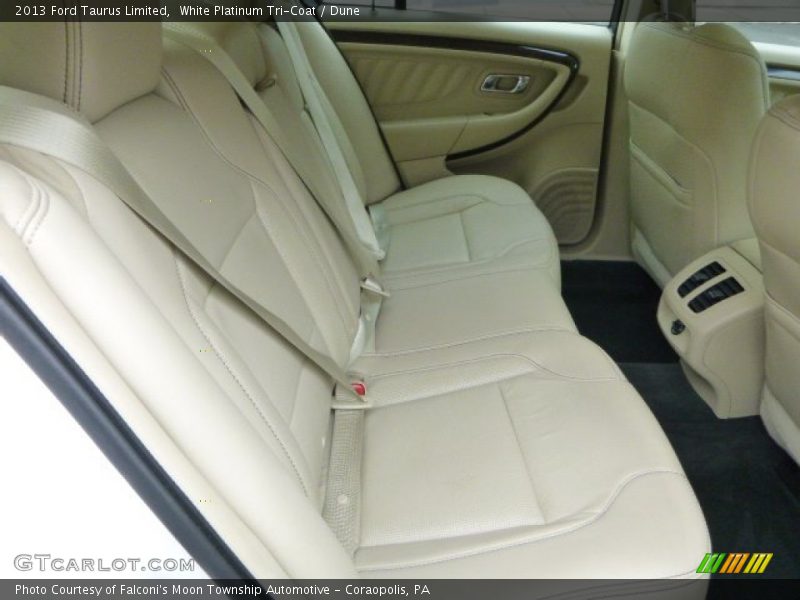 White Platinum Tri-Coat / Dune 2013 Ford Taurus Limited