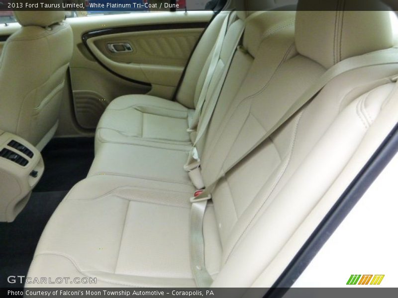 White Platinum Tri-Coat / Dune 2013 Ford Taurus Limited