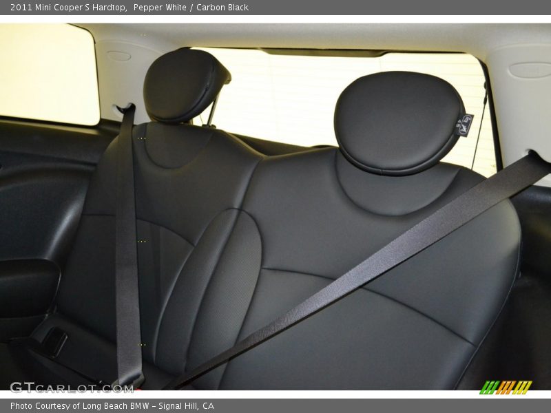 Pepper White / Carbon Black 2011 Mini Cooper S Hardtop