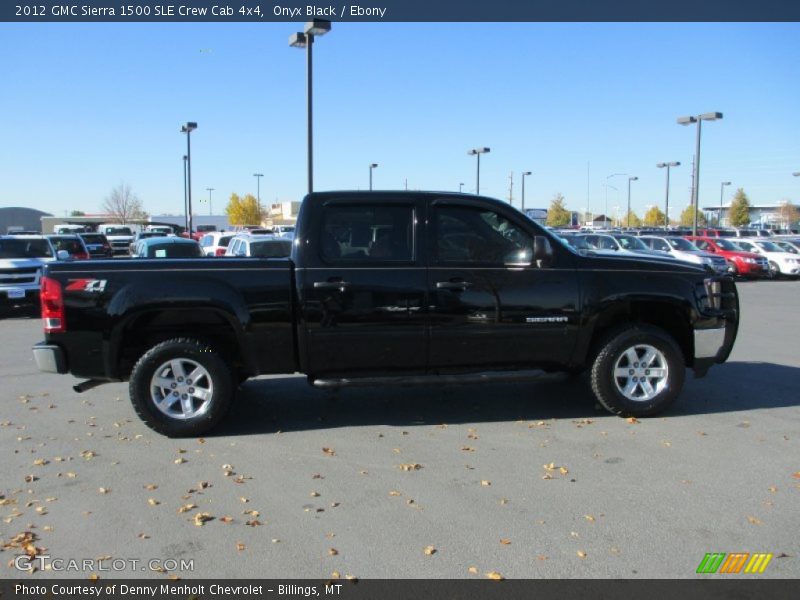 Onyx Black / Ebony 2012 GMC Sierra 1500 SLE Crew Cab 4x4