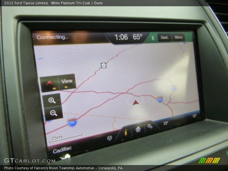 White Platinum Tri-Coat / Dune 2013 Ford Taurus Limited