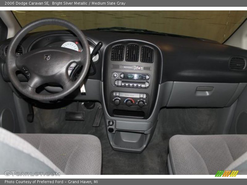 Bright Silver Metallic / Medium Slate Gray 2006 Dodge Caravan SE