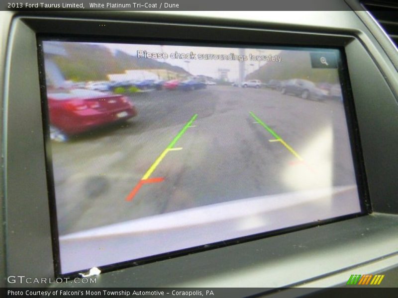 White Platinum Tri-Coat / Dune 2013 Ford Taurus Limited