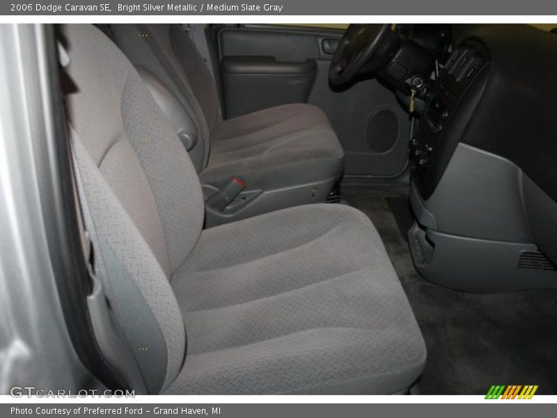 Bright Silver Metallic / Medium Slate Gray 2006 Dodge Caravan SE