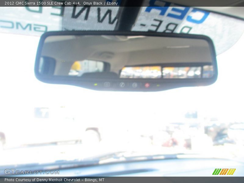 Onyx Black / Ebony 2012 GMC Sierra 1500 SLE Crew Cab 4x4