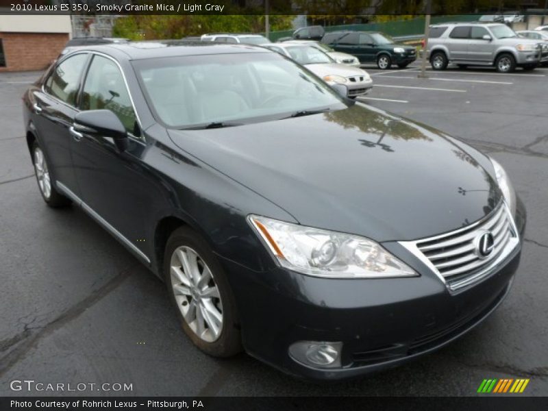 Smoky Granite Mica / Light Gray 2010 Lexus ES 350