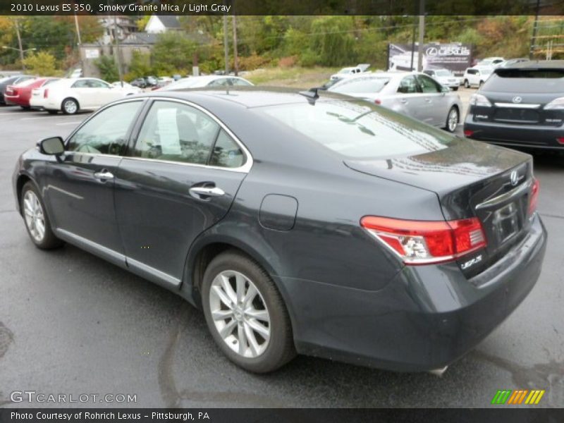 Smoky Granite Mica / Light Gray 2010 Lexus ES 350