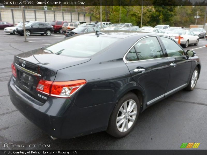 Smoky Granite Mica / Light Gray 2010 Lexus ES 350