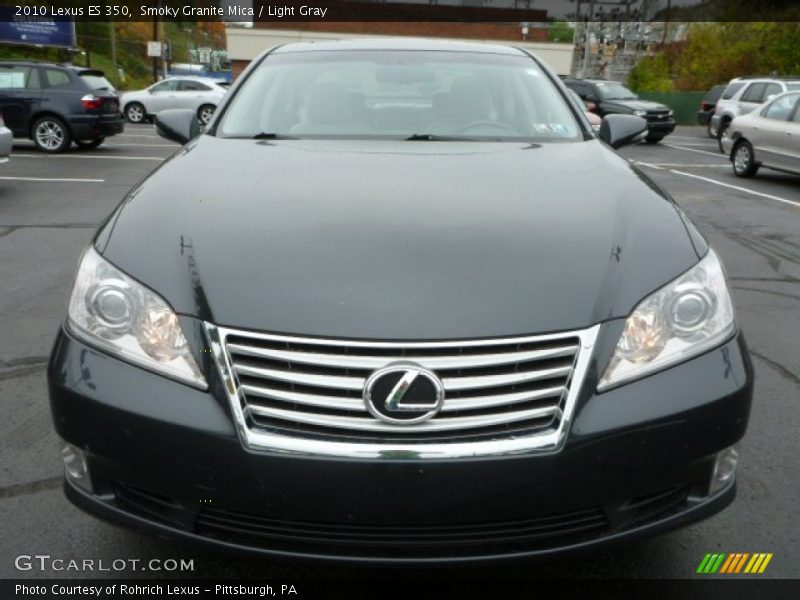 Smoky Granite Mica / Light Gray 2010 Lexus ES 350