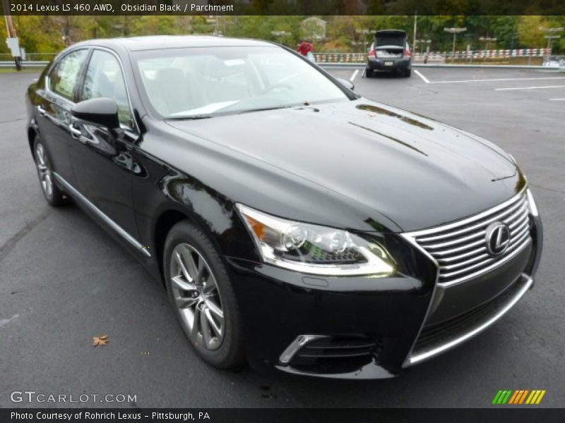Front 3/4 View of 2014 LS 460 AWD