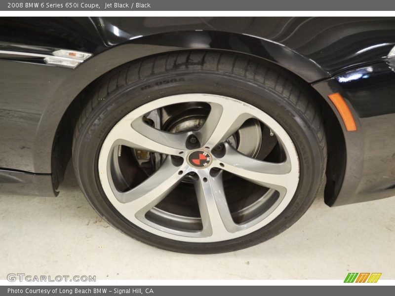 Jet Black / Black 2008 BMW 6 Series 650i Coupe