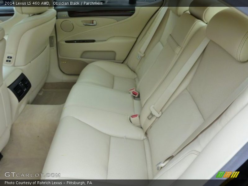 Rear Seat of 2014 LS 460 AWD