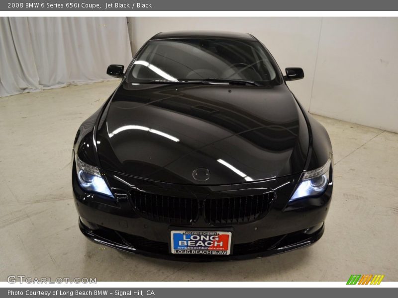 Jet Black / Black 2008 BMW 6 Series 650i Coupe