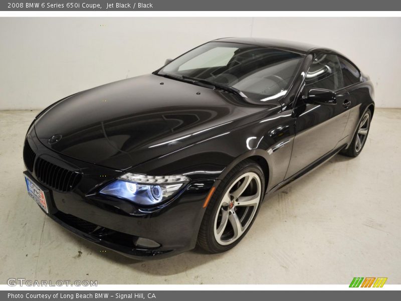 Jet Black / Black 2008 BMW 6 Series 650i Coupe