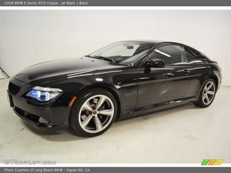 Jet Black / Black 2008 BMW 6 Series 650i Coupe