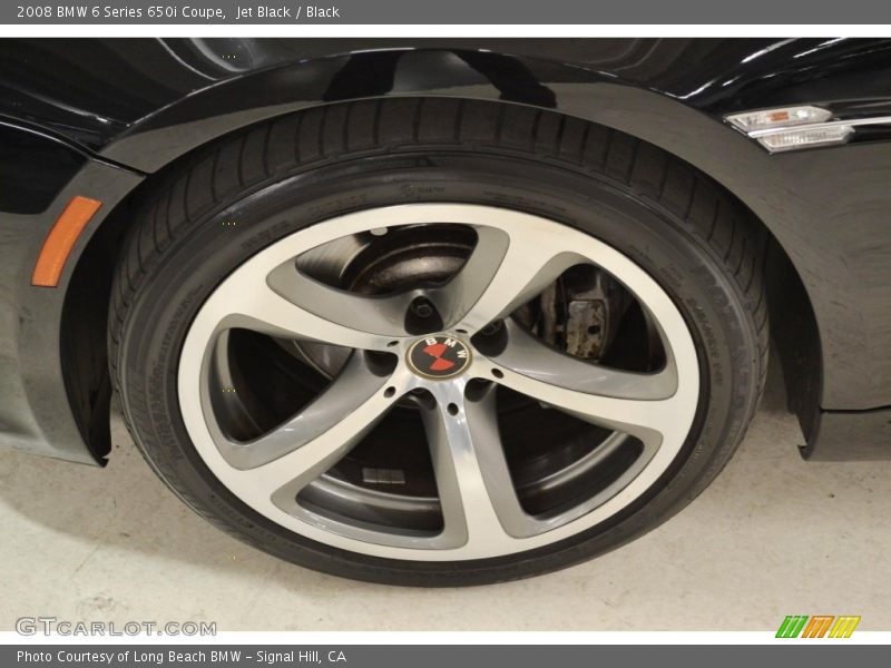 Jet Black / Black 2008 BMW 6 Series 650i Coupe