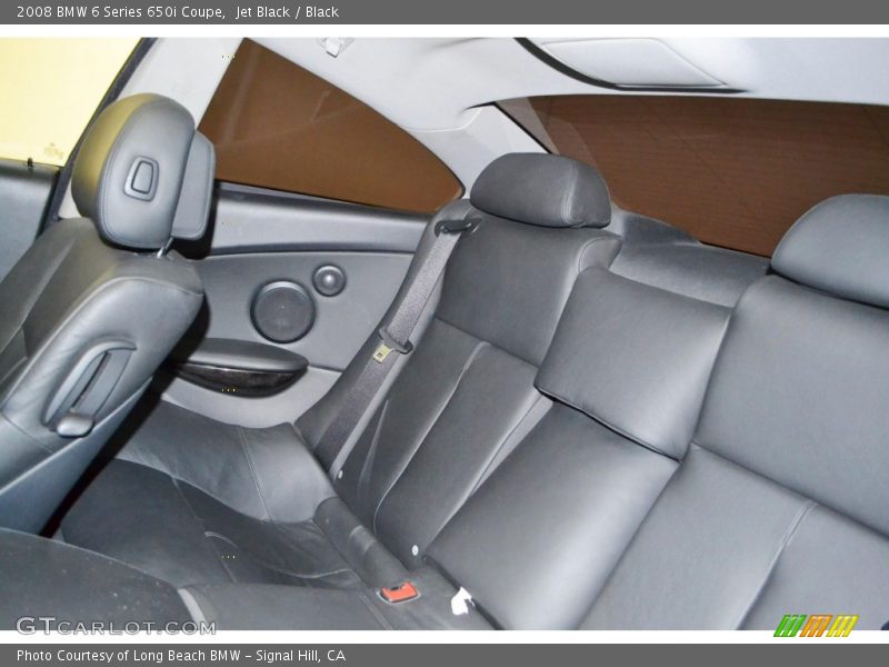 Jet Black / Black 2008 BMW 6 Series 650i Coupe