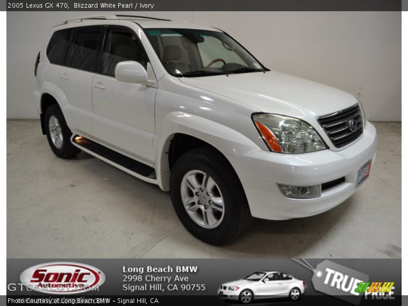 Blizzard White Pearl / Ivory 2005 Lexus GX 470