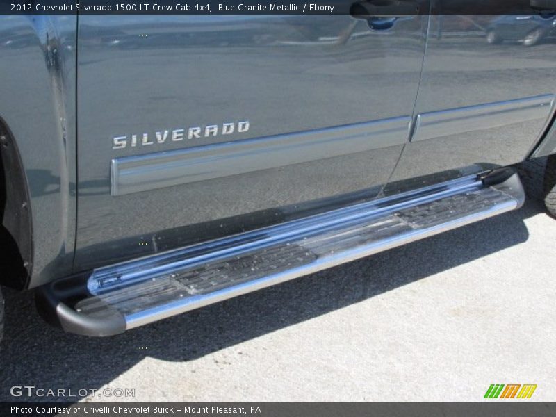 Blue Granite Metallic / Ebony 2012 Chevrolet Silverado 1500 LT Crew Cab 4x4