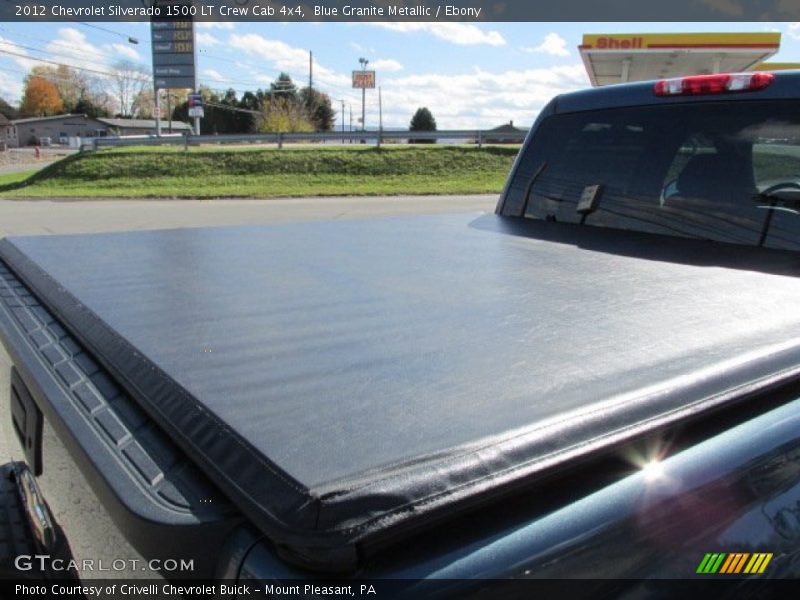 Blue Granite Metallic / Ebony 2012 Chevrolet Silverado 1500 LT Crew Cab 4x4