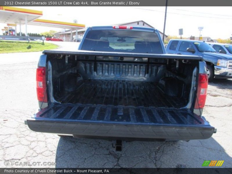 Blue Granite Metallic / Ebony 2012 Chevrolet Silverado 1500 LT Crew Cab 4x4