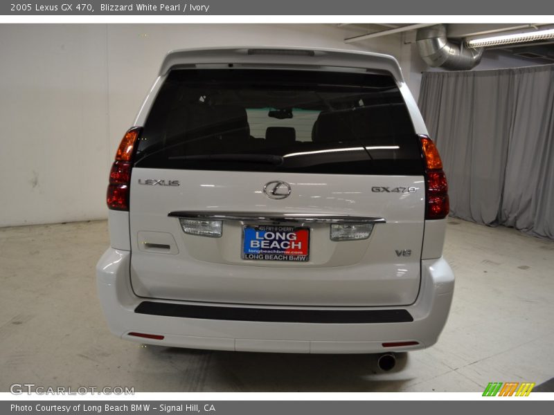 Blizzard White Pearl / Ivory 2005 Lexus GX 470