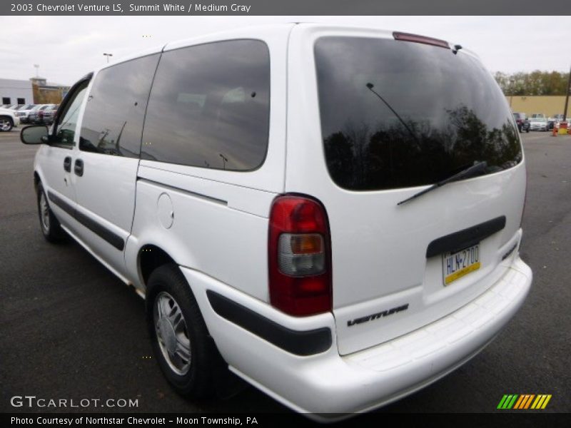Summit White / Medium Gray 2003 Chevrolet Venture LS