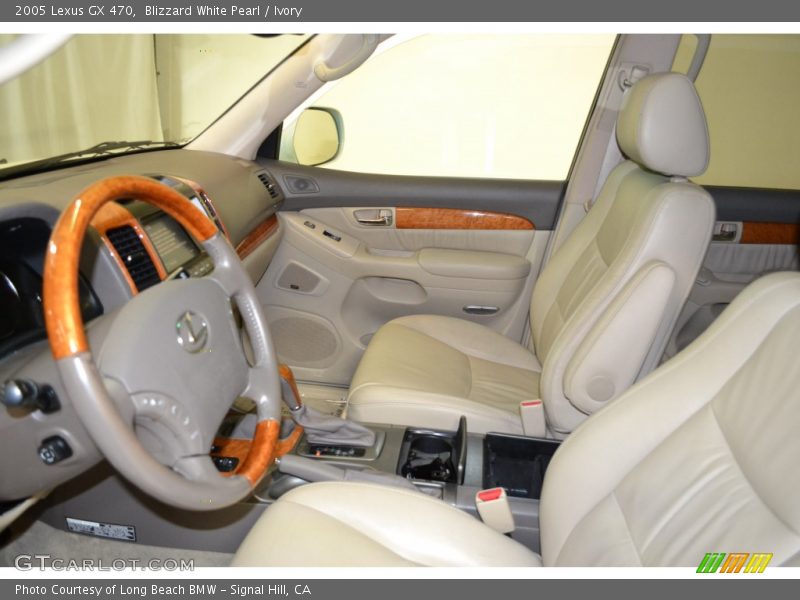 Blizzard White Pearl / Ivory 2005 Lexus GX 470