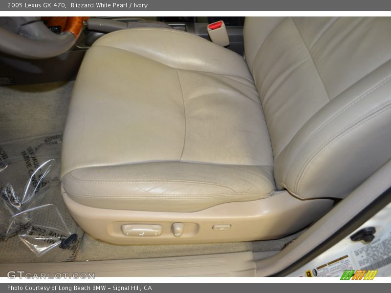 Blizzard White Pearl / Ivory 2005 Lexus GX 470