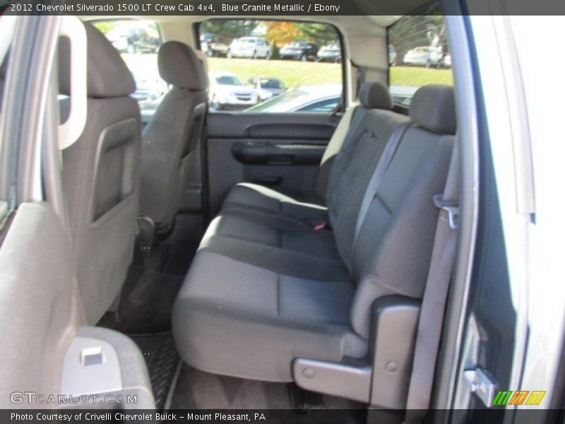 Blue Granite Metallic / Ebony 2012 Chevrolet Silverado 1500 LT Crew Cab 4x4