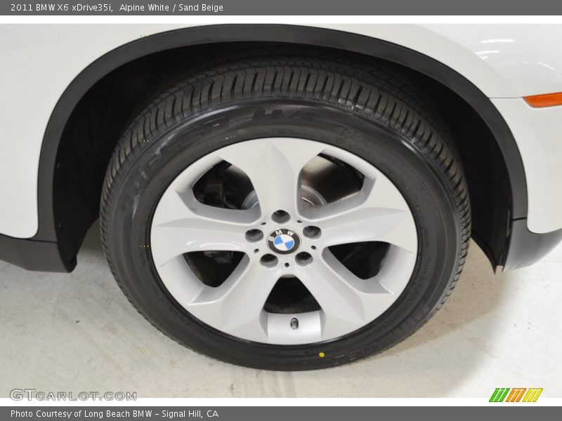 Alpine White / Sand Beige 2011 BMW X6 xDrive35i