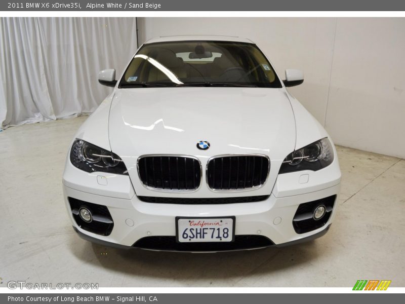 Alpine White / Sand Beige 2011 BMW X6 xDrive35i