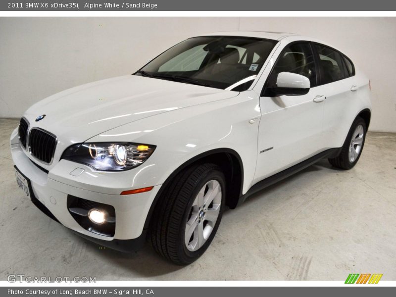 Alpine White / Sand Beige 2011 BMW X6 xDrive35i
