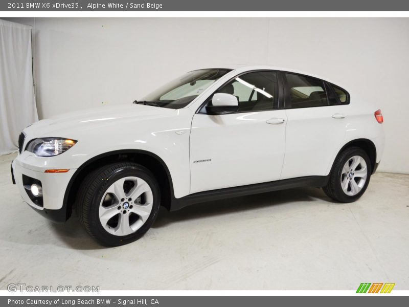 Alpine White / Sand Beige 2011 BMW X6 xDrive35i