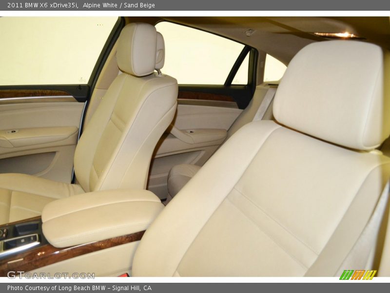 Alpine White / Sand Beige 2011 BMW X6 xDrive35i