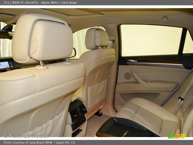 Alpine White / Sand Beige 2011 BMW X6 xDrive35i