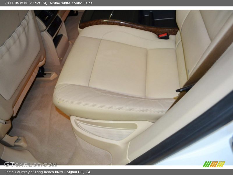 Alpine White / Sand Beige 2011 BMW X6 xDrive35i