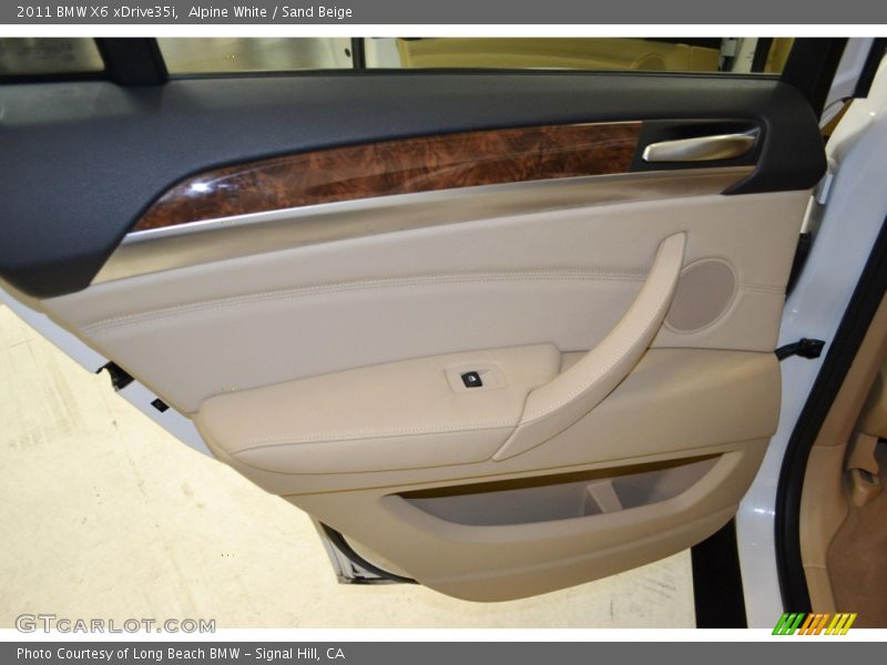 Alpine White / Sand Beige 2011 BMW X6 xDrive35i