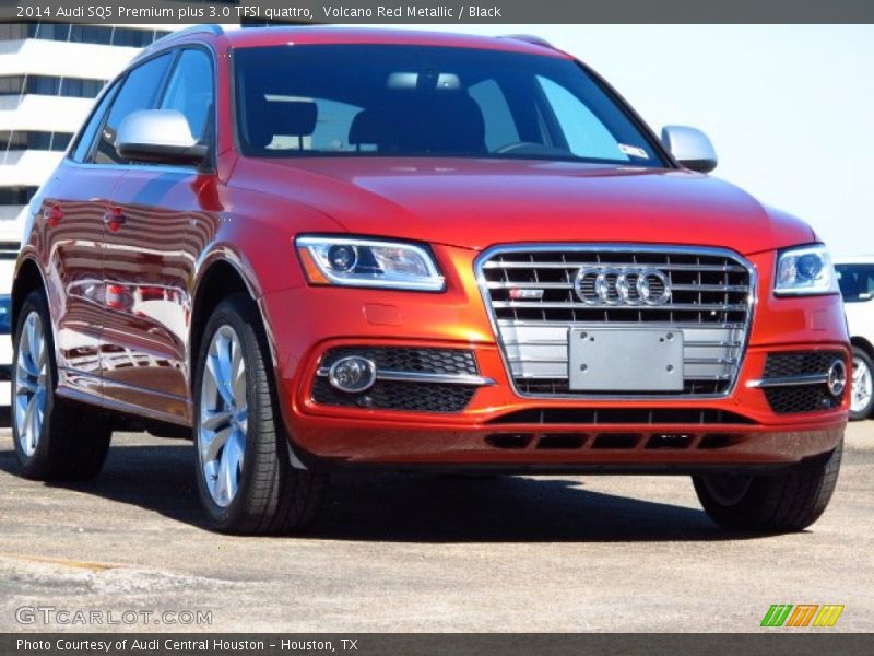Volcano Red Metallic / Black 2014 Audi SQ5 Premium plus 3.0 TFSI quattro