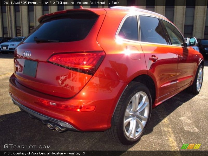 Volcano Red Metallic / Black 2014 Audi SQ5 Premium plus 3.0 TFSI quattro