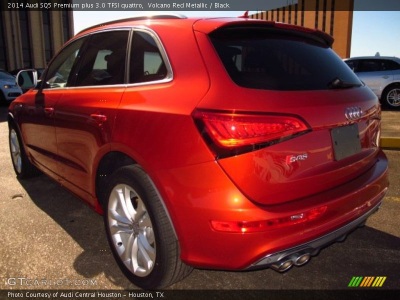 Volcano Red Metallic / Black 2014 Audi SQ5 Premium plus 3.0 TFSI quattro